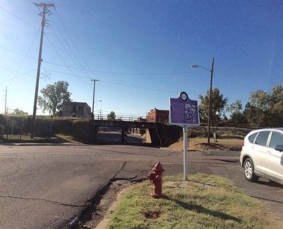 View of nearby Blues marker and southerly on Issaquena Avenue.. Click for full size. View of nearby Blues marker and southerly on Issaquena Avenue. image. Click for full size.