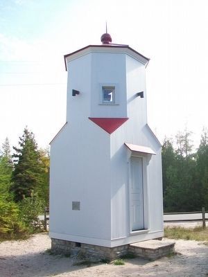 Baileys Harbor Lower Range Light and Marker. Click for full size. Baileys Harbor Lower Range Light and Marker image. Click for full size.