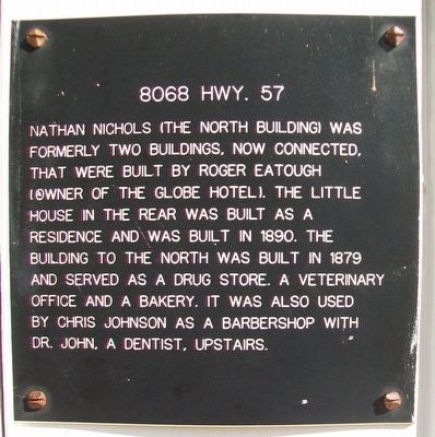 8068 Hwy. 57 Marker image. Click for full size.