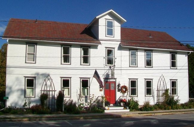 August Zahn Residence and NRHP Marker. Click for full size. August Zahn Residence and NRHP Marker image. Click for full size.