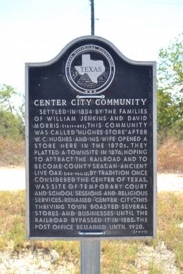 Center City Community Marker. Click for full size. Center City Community Marker image. Click for full size.