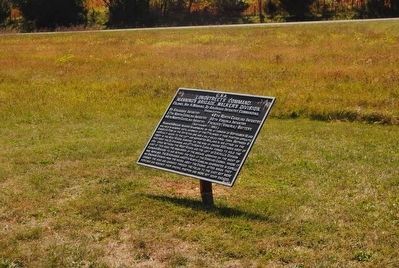 Longstreet's Command Marker. Click for full size. Longstreet's Command Marker image. Click for full size.