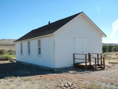 Fort Steele Schoolhouse image. Click for full size.