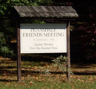 Pennsdale Friends Meeting-Quaker Worship image. Click for full size.