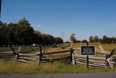 Union Line of Battle Marker. Click for full size. Union Line of Battle Marker image. Click for full size.