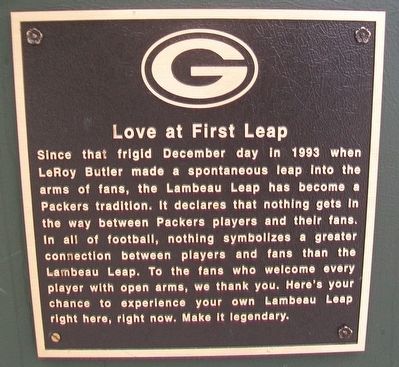 Love at First Leap Marker image. Click for full size.