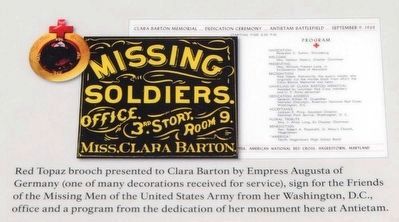 Clara Barton Marker image. Click for full size.
