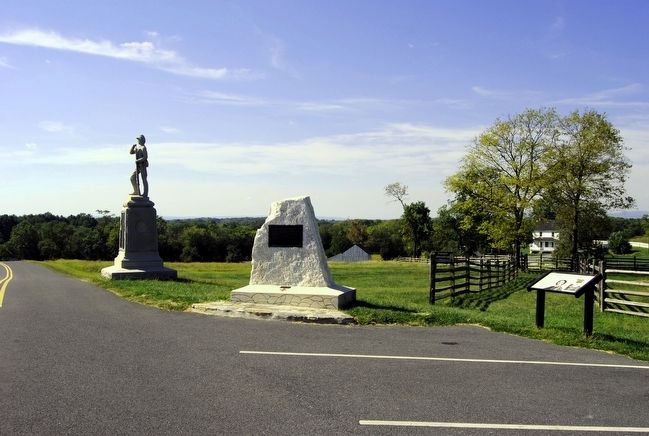 7th Regiment Pennsylvania Marker (Left) image. Click for full size.
