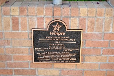 Plaque under the Texas Forestry Association Marker. Click for full size. Plaque under the Texas Forestry Association Marker image. Click for full size.