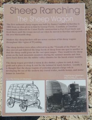 Sheep Ranching Marker image. Click for full size.