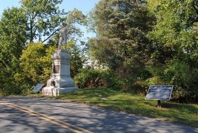 12th Pennsylvania Cavalry Monument. Click for full size. 12th Pennsylvania Cavalry Monument image. Click for full size.