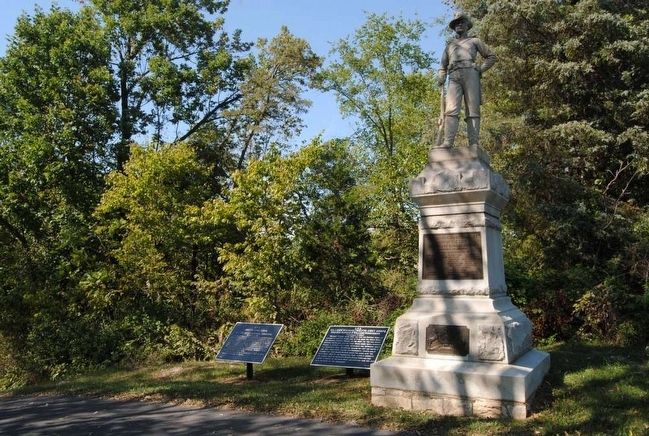 12th Pennsylvania Cavalry Monument. Click for full size. 12th Pennsylvania Cavalry Monument image. Click for full size.