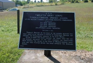 Twelfth Army Corps Marker image. Click for full size.