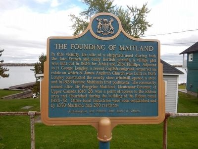 The Founding of Maitland Marker image. Click for full size.