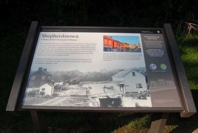 Shepherdstown Marker. Click for full size. Shepherdstown Marker image. Click for full size.