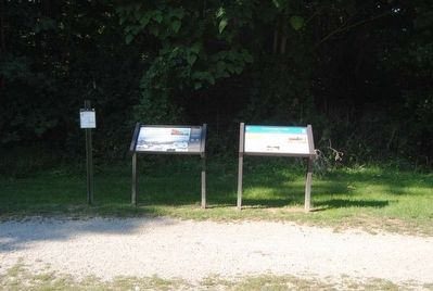 Blackford's Ford Marker (Right). Click for full size. Blackford's Ford Marker (Right) image. Click for full size.