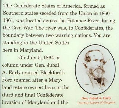 Blackford's Ford Marker. Click for full size. Blackford's Ford Marker image. Click for full size.