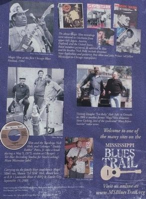 Photos on rear of marker.. Click for full size. Photos on rear of marker. image. Click for full size.
