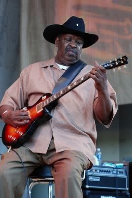 Magic Slim performs at the 25th Annual Chicago Blues Fest. image. Click for more information.