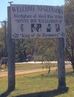 Sign at entrance to Glendora.. Click for full size. Sign at entrance to Glendora. image. Click for full size.