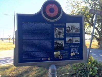 Cotton Pickin' Blues Marker (Rear). Click for full size. Cotton Pickin' Blues Marker (Rear) image. Click for full size.