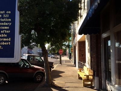 View looking south on Delta Avenue towards 3rd Street.. Click for full size. View looking south on Delta Avenue towards 3rd Street. image. Click for full size.