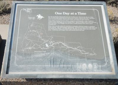 One Day at a Time Marker. Click for full size. One Day at a Time Marker image. Click for full size.