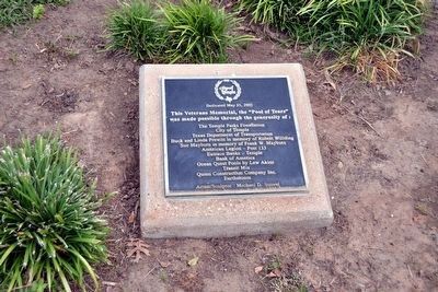 Information Plaque for Veterans Memorial. Click for full size. Information Plaque for Veterans Memorial image. Click for full size.