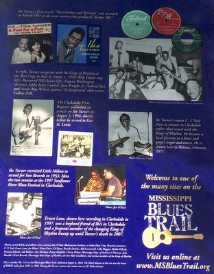 View of photos on rear of marker.. Click for full size. View of photos on rear of marker. image. Click for full size.