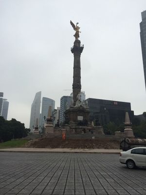 Monument to Mexican Independence Marker. Click for full size. Monument to Mexican Independence Marker image. Click for full size.