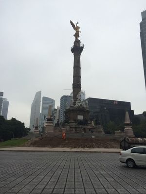 Monument to Mexican Independence Marker image. Click for full size.