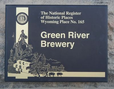 Green River Brewery Marker image. Click for full size.