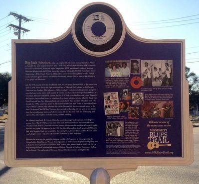 Big Jack Johnson Marker (Rear). Click for full size. Big Jack Johnson Marker (Rear) image. Click for full size.