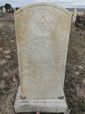 Gravestone of Victor A.E. Kinsoen image. Click for full size.