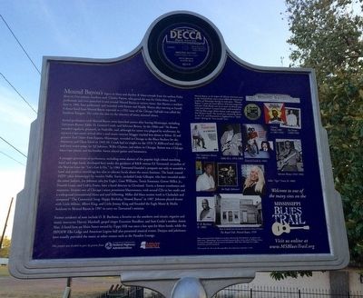 Mound Bayou Blues Marker (Rear) image. Click for full size.