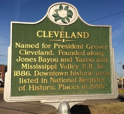 Cleveland Marker. Click for full size. Cleveland Marker image. Click for full size.