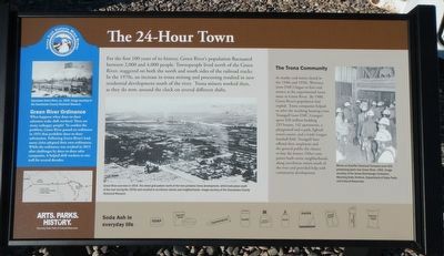 The 24-Hour Town Marker image. Click for full size.