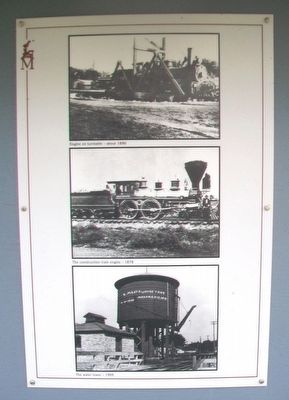 The Turntable, The Engine House, The Water Tower Marker Photos image. Click for full size.