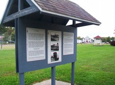 The Turntable, The Engine House, The Water Tower Marker Kiosk. Click for full size. The Turntable, The Engine House, The Water Tower Marker Kiosk image. Click for full size.