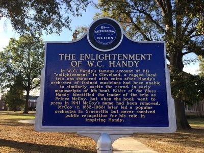 The Enlightenment of W.C. Handy Marker (Front). Click for full size. The Enlightenment of W.C. Handy Marker (Front) image. Click for full size.