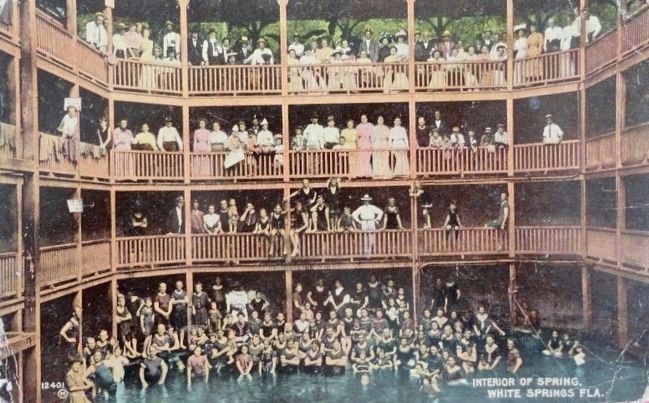 <i>Interior of Spring, White Springs, Fla.</i>. Click for full size. <i>Interior of Spring, White Springs, Fla.</i> image. Click for full size.