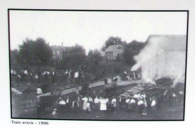 Photo Next to The Train Wreck of 1906 Marker image. Click for full size.