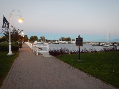Wideview of Cobourg and Peterborough Railway Marker image. Click for full size.