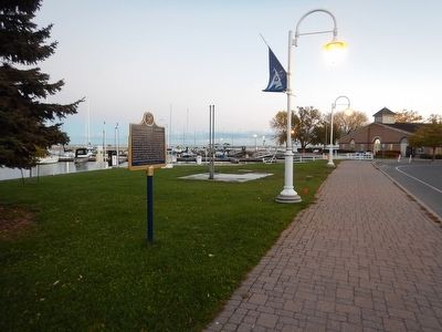 Wideview of The Founding of Cobourg Marker image. Click for full size.