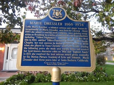 Marie Dressler Marker image. Click for full size.