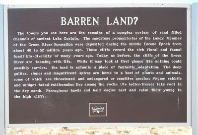 Barren Land? Marker image. Click for full size.