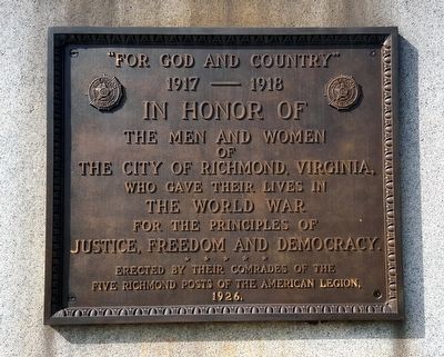 "For God And Country" Marker image. Click for full size.