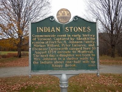 Indian Stones Marker image. Click for full size.