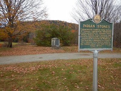Wideview of Indian Stones Marker image. Click for full size.