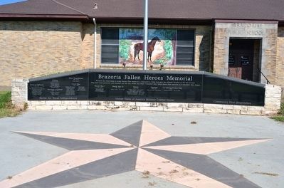 Brazoria Fallen Heroes Memorial image. Click for full size.